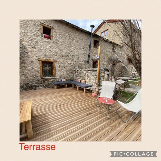 L'Eterlou Authentique Partie De Corps De Ferme 10Pers. Villa Targassonne Bagian luar foto