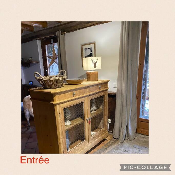 L'Eterlou Authentique Partie De Corps De Ferme 10Pers. Villa Targassonne Bagian luar foto